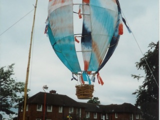 Balloon by the Arts Club at Meanwood Park Hospital