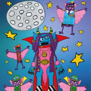 A3 Willow the Vampire Print by Alexander